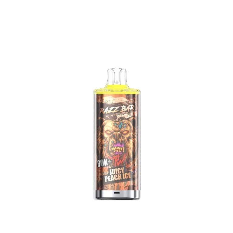 RAZZBAR 30K+ Puffs - Saveur Juicy Peach Ice