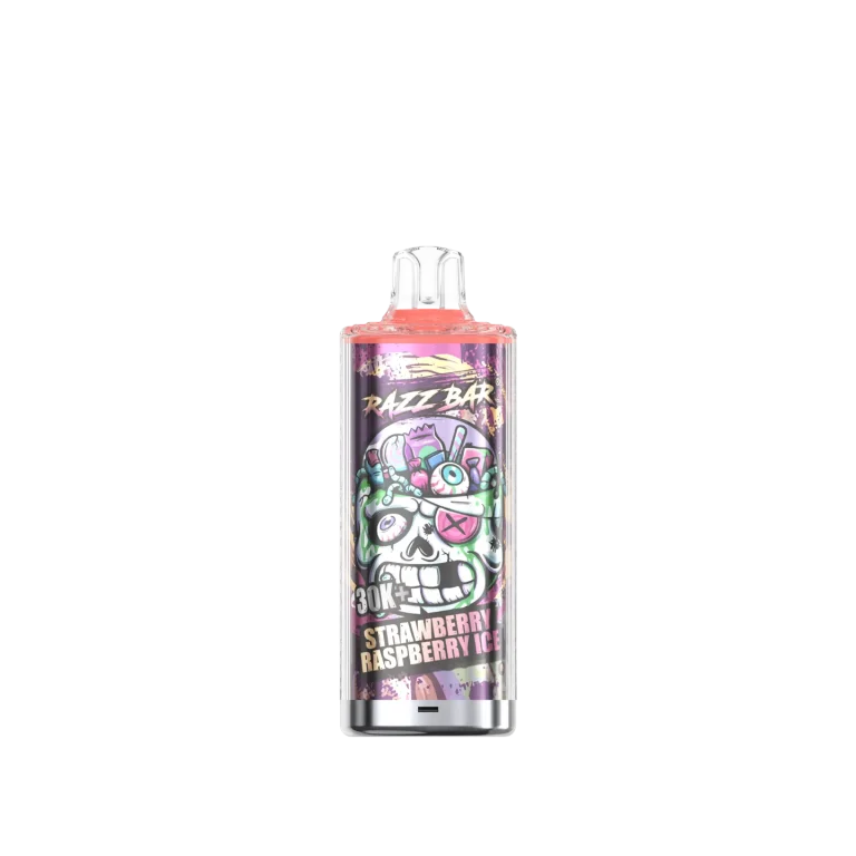 Razzbar 30K+ Puffs - Saveur Fraise Framboise Ice