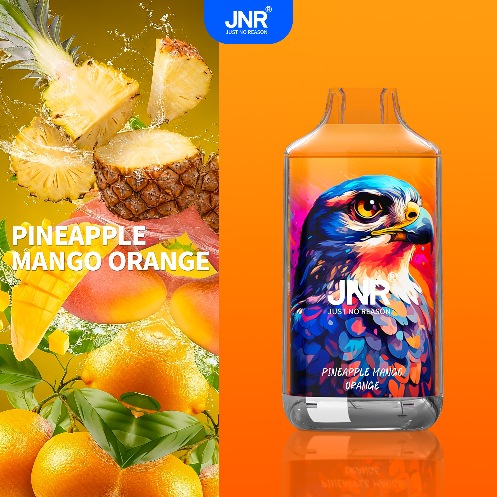 Pineapple Mango Orange - JNR Falcon 16000 Puffs