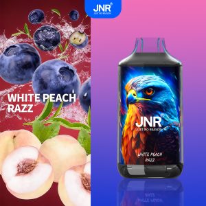 White Peach Razz - JNR Falcon 16000 Puffs