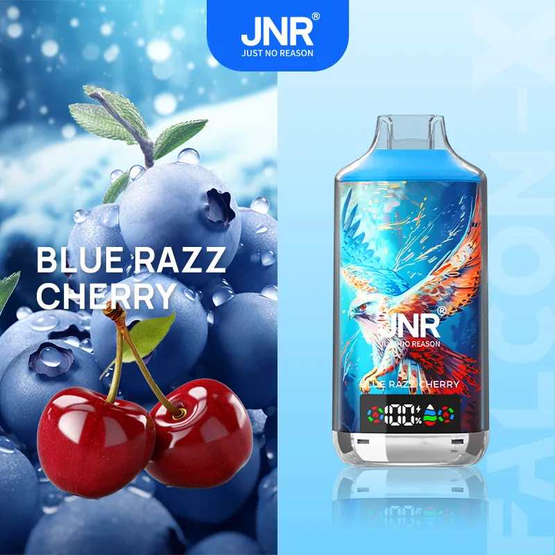 Blue Razz Cherry - JNR Falcon-X 18000 Puffs