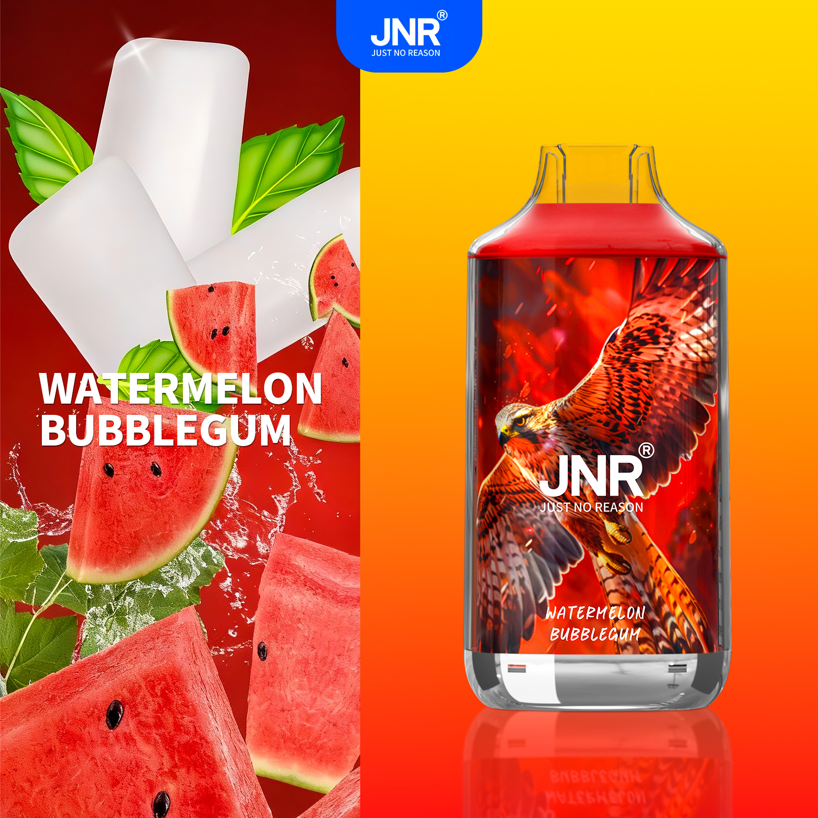 Watermelon Bubblegum Fn29 - JNR Falcon 16000 Puffs