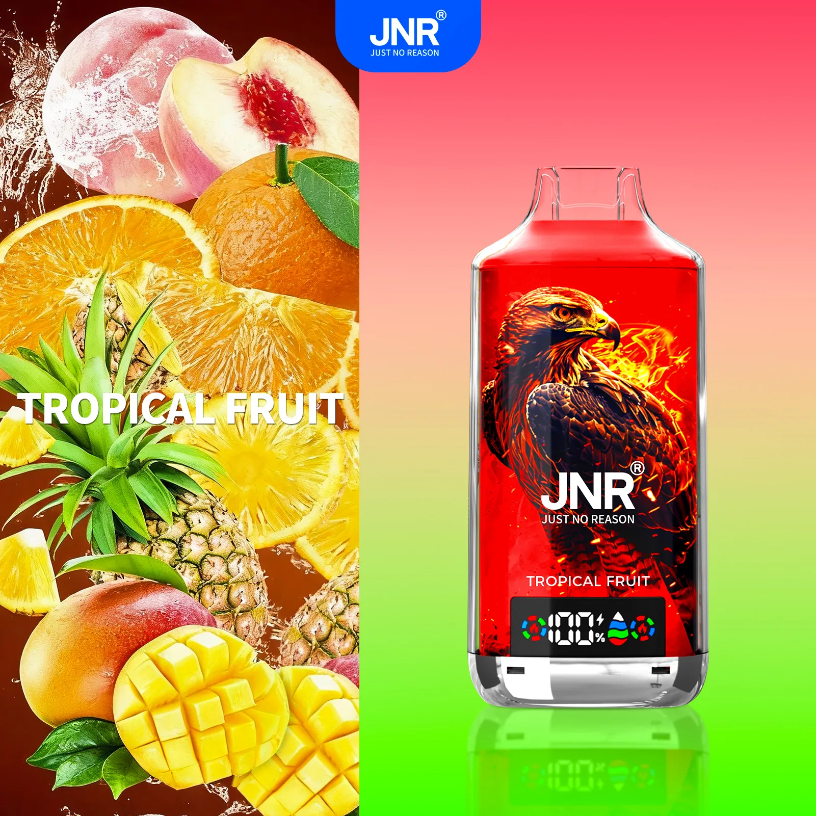 Tropical Fruit - JNR Falcon-X 18000 Puffs