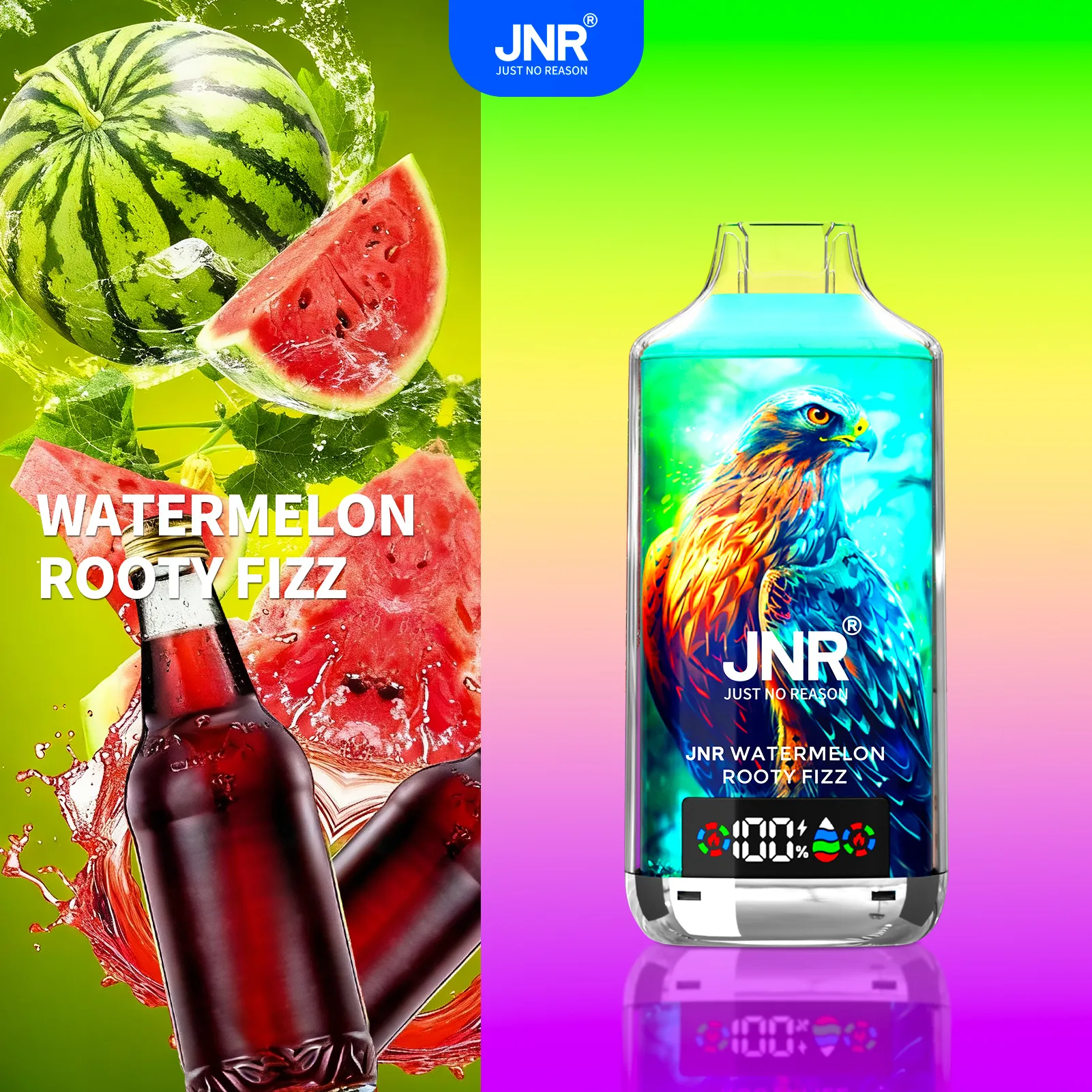 Watermelon Sarsae - JNR Falcon-X 18000 Puffs