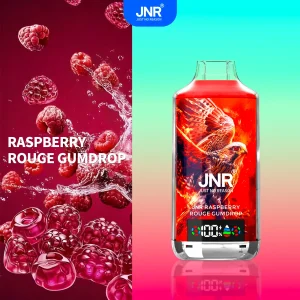 Red Raspberry Gummy - JNR Falcon-X 18000 Puffs